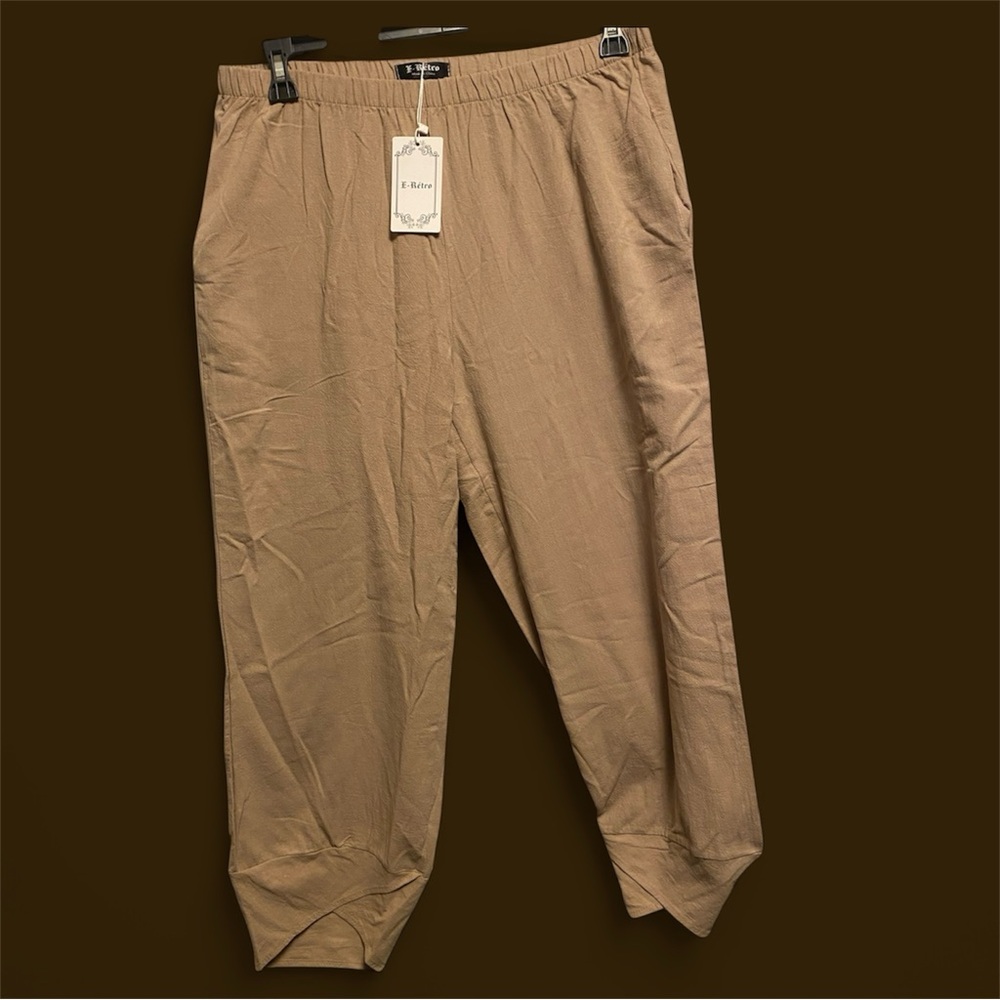 E-Rétro women's cotton  harem pants
